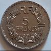 5 Francs 1933, Frankreich 4. Republik