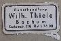 Kunsthandlung Wilhelm Thiele in Bochum, Rckseiten-Aufkleber